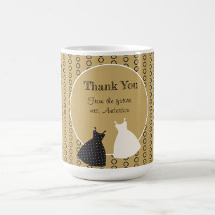 Mug Autocollant d'illustration de douche de mariée mig