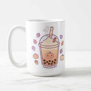 Mug Autocollant fantôme pastel Kawaii Brew automne mig