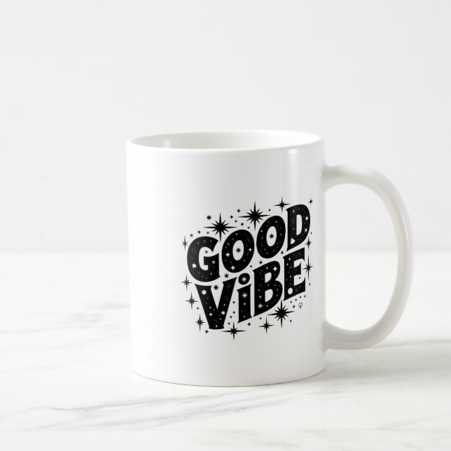 Mug Autocollant Vibe Stars (Droite)