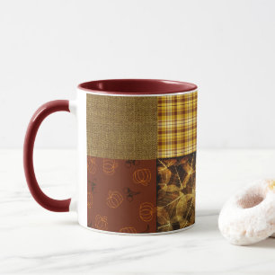 Mug Automne 4 coins 2 Design Tons chauds