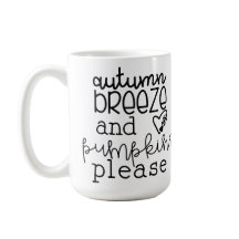 AUTOMNE BREEZE ET CITROUILLES S'IL VOUS PLAÎT