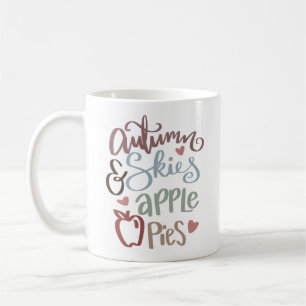 Mug Automne Ciels et ciels d'Apple Automne