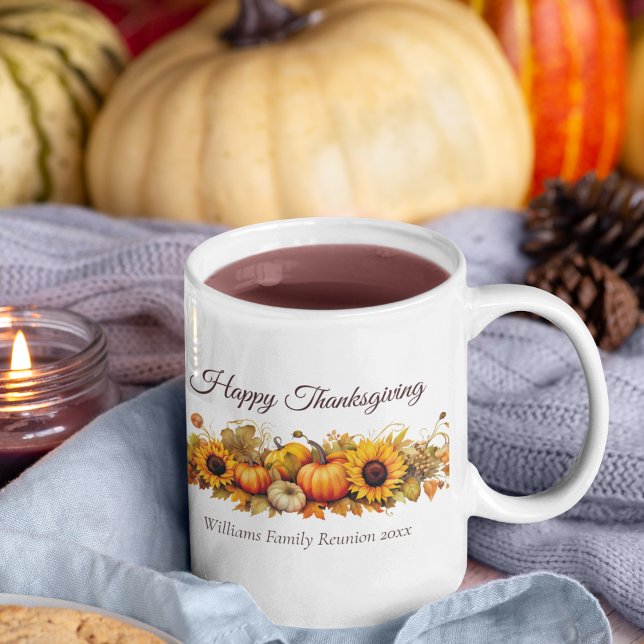 Mug Automne des Citrouilles de Bon thanksgiving person (Créateur téléchargé)