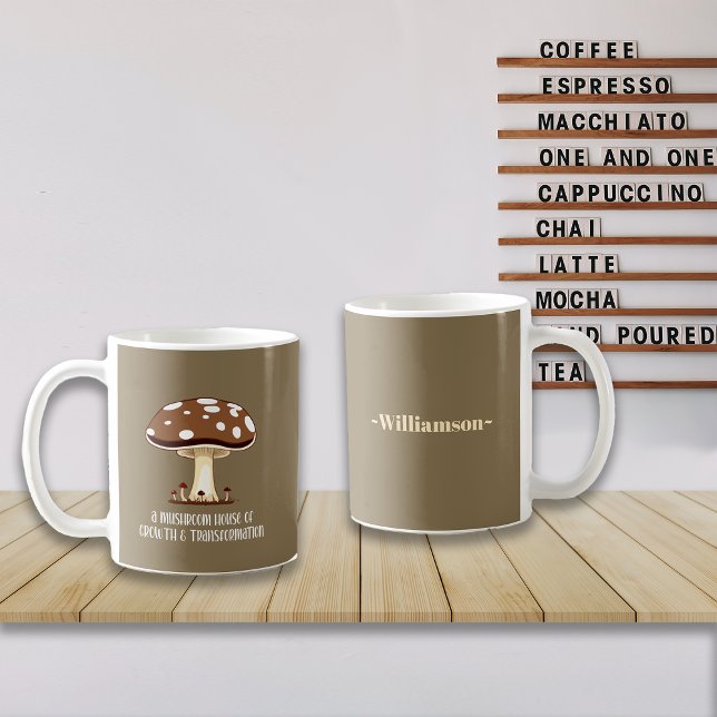 Mug Automne Esthétique Champignons Inspiré Des Vibes P (Créateur téléchargé)