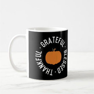 Mug Automne Merci reconnaissant béni Citrouille autom