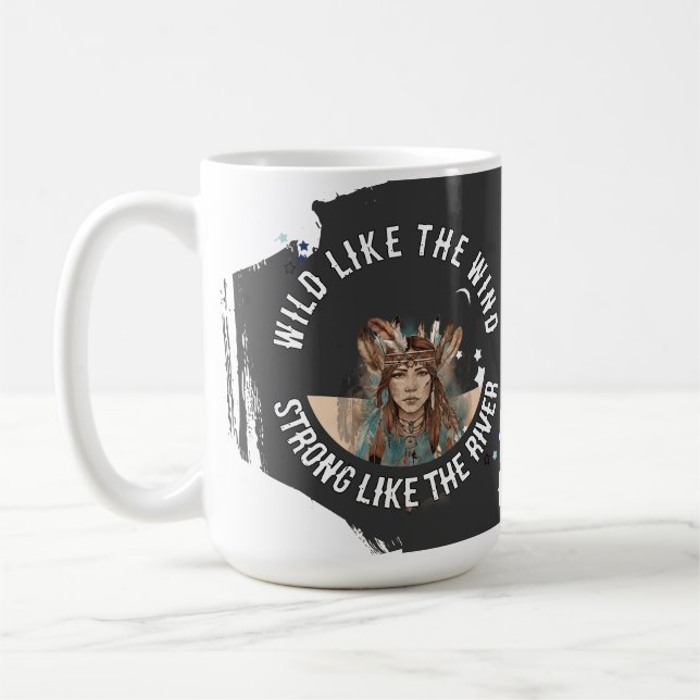Mug Autonomisation par la double affirmation Filles et (Gauche)