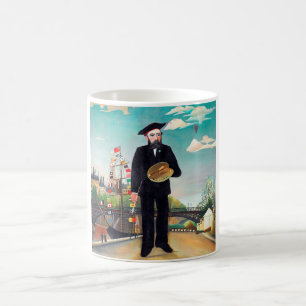 Mug Autoportrait, paysage, Rousseau