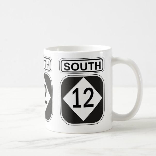 Mug Autoroute Sud 12 (Banques extérieures) (Droite)