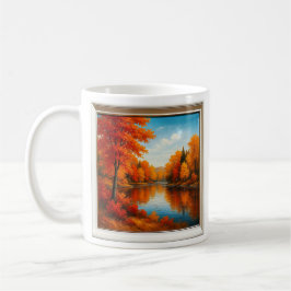 Mug Autumn Forest Reflections 