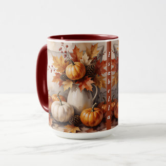 Mug Autumn Golden Modern Thanksgiving Collection