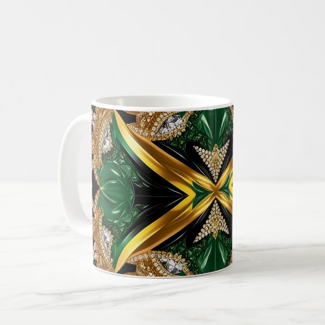 Mug aux couleurs jamaïcaines (Devant gauche)