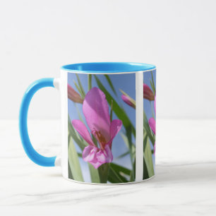 Mug aux fleurs roses
