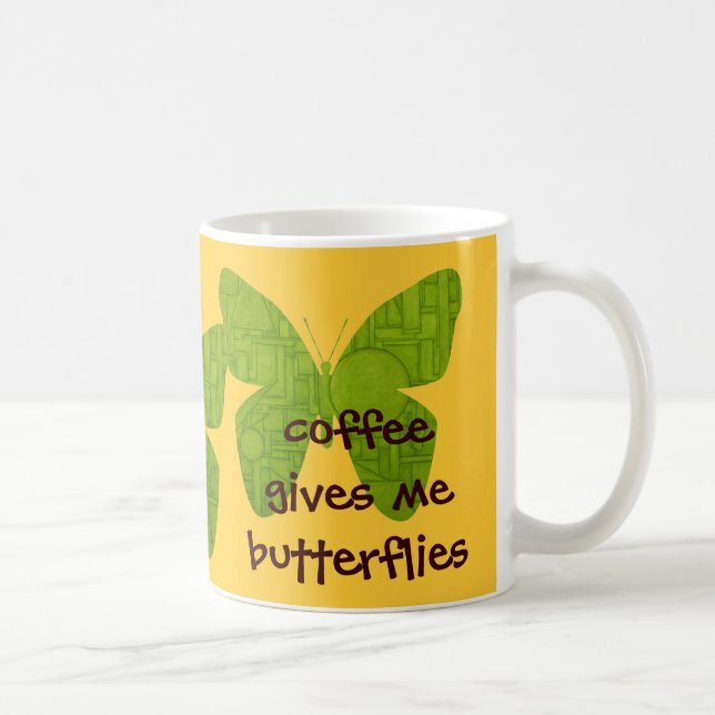 Mug aux papillons. (Droite)