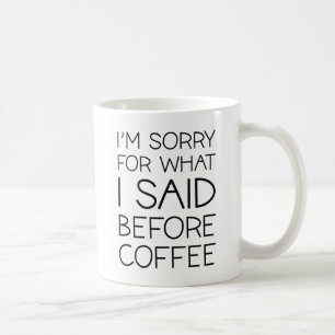 Mug Avant café