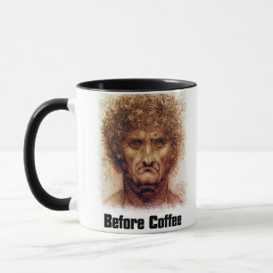 Mug Avant Café Après Café - Da Vinci Mona Lisa