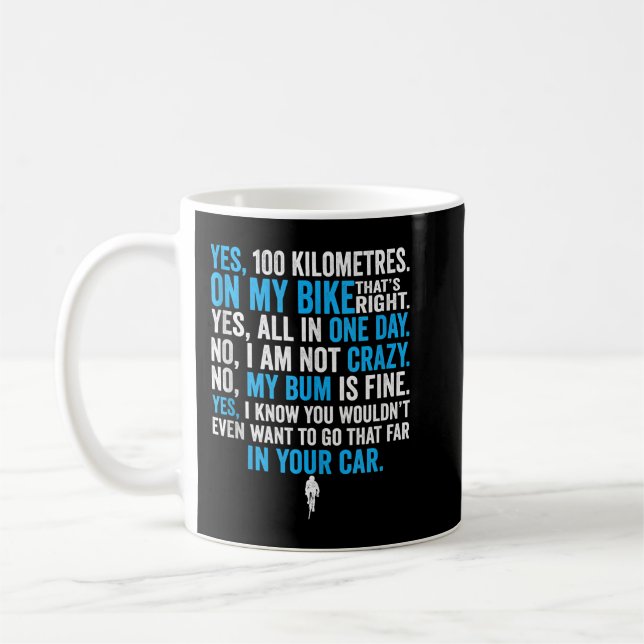 Mug Avant De Demander Vélo De Route Bicyclette Drôle C (Gauche)