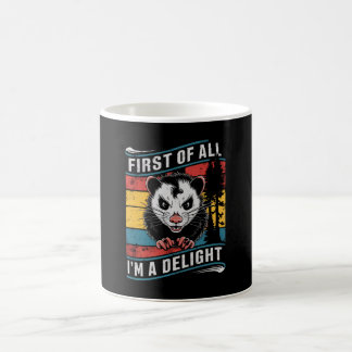 Mug Avant tout, je suis un opossum possum drôle et cha