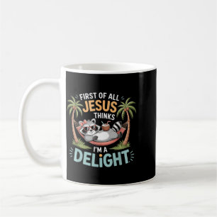 Mug Avant tout Jésus pense que je suis un délice Graph