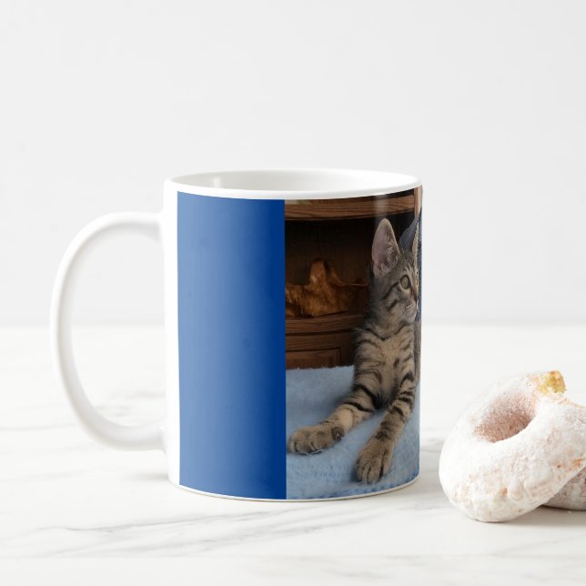 Mug avec chaton mignon (Avec donut)
