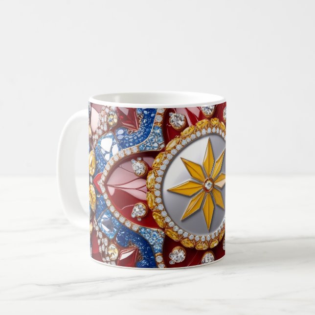 Mug avec des couleurs colombiennes (Devant gauche)