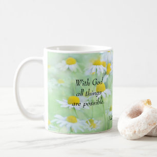 Mug Avec Dieu toutes les choses sont possibles - 19h26