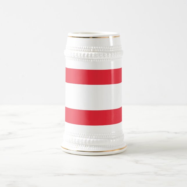 Mug avec Drapeau d'Autriche (Centre)