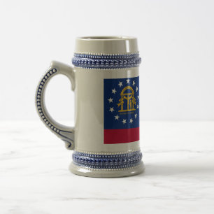 Mug avec Drapeau de Géorgie Etat -USA