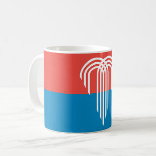 Mug avec drapeau de Kansas City, Missouri