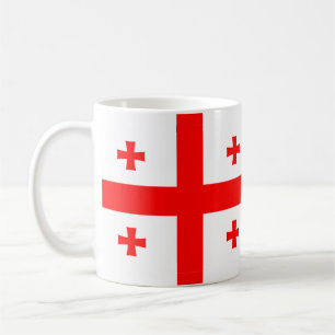 Mug avec drapeau de la Géorgie