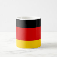 Mug avec drapeau de l'Allemagne