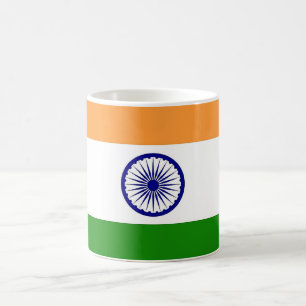 Mug avec drapeau de l'Inde