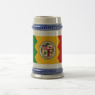 Mug avec Drapeau de Los Angeles, Californie