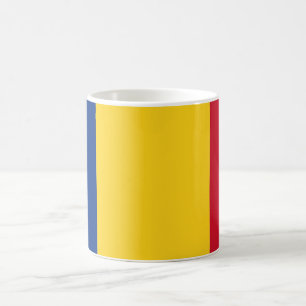 Mug avec drapeau de Roumanie