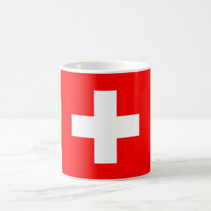 Mug avec Drapeau de Suisse