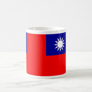 Mug avec drapeau de Taïwan