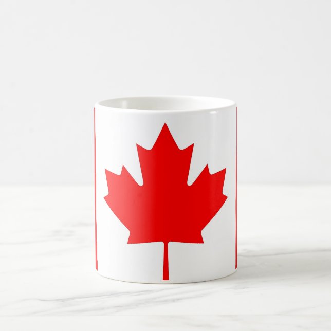 Mug avec drapeau du Canada (Centre)