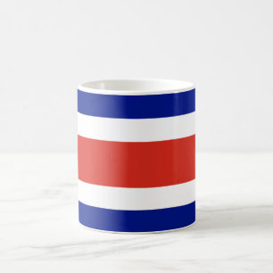 Mug avec drapeau du Costa Rica