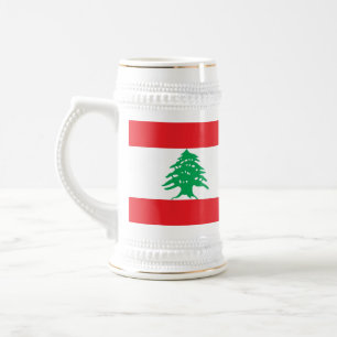 Mug avec drapeau du Liban