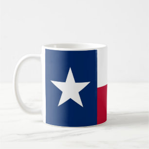 Mug avec drapeau du Texas State - USA
