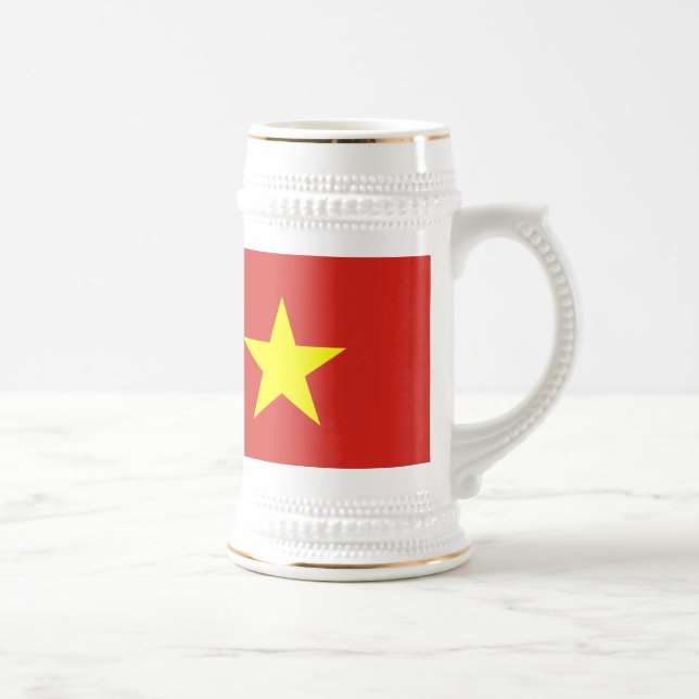 Mug avec drapeau du Vietnam (Droite)