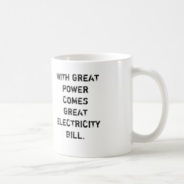 MUG AVEC LA GRANDE PUISSANCE VIENT LA GRANDE (Droite)