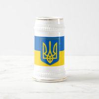 Mug avec le drapeau de l'Ukraine
