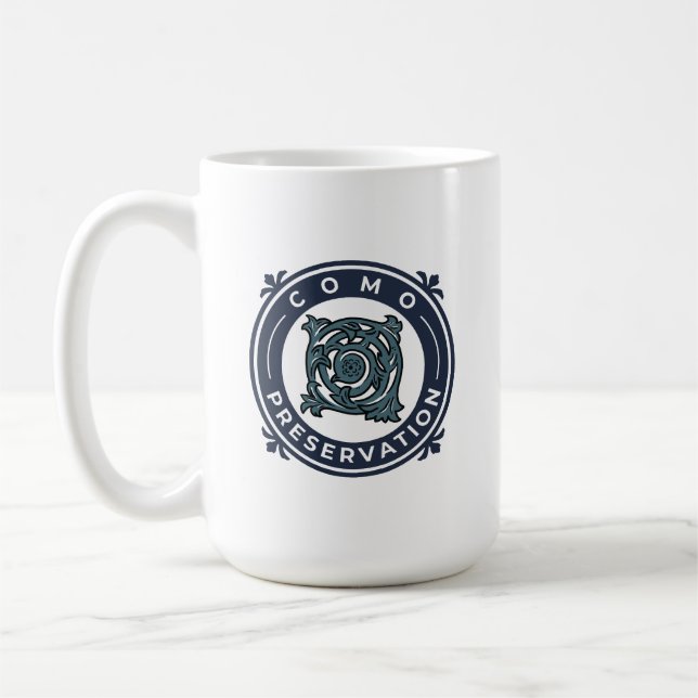 Mug avec logo circulaire (Gauche)