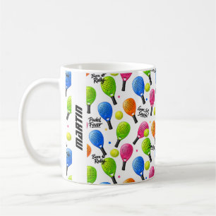 Mug Avec nom / Smash & Smile Padel