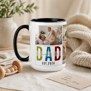 Mug avec photo personnalisée – Notre premier jour 