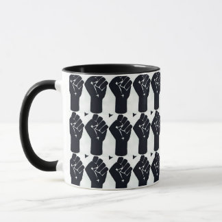 Mug avec poing répétitif