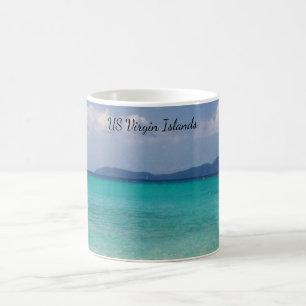 Mug avec scène caribéenne