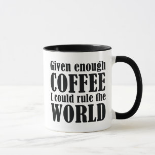 Mug Avec Suffisamment De Café Je Pourrais Diriger Le M