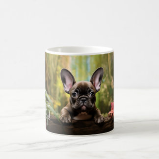 Mug Avec texte personnalisé, 🐶 chiot français