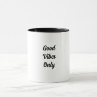 Mug avec titre GoodVibes Only